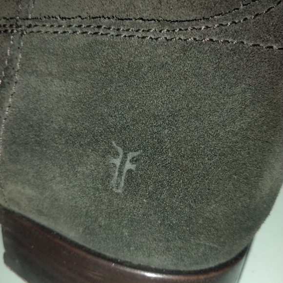 Woman's dark Olive Frye company boots sz 6.5 - Picture 11 of 13